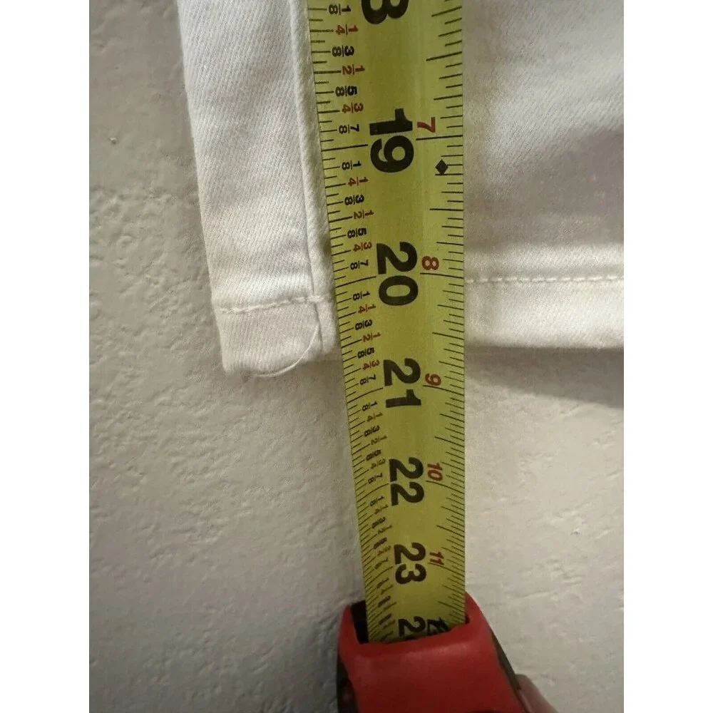 Torrid White High Rise Crop Jeggings Size 16 - Picture 7 of 7